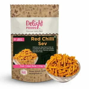 Delight Foods Red Chilli Sev 300g